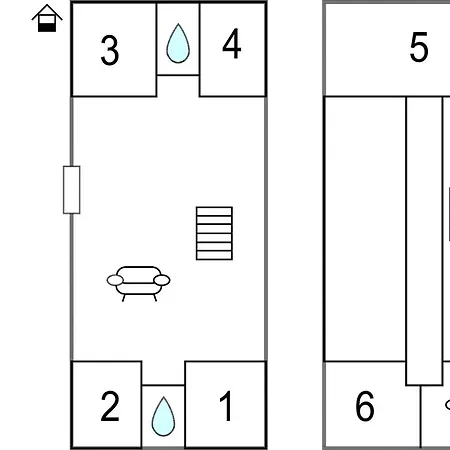 Prázdninový dům 6 Bedroom In